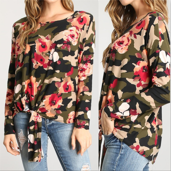 Top Camo & Floral TOP Camouflage - Picture 1 of 3